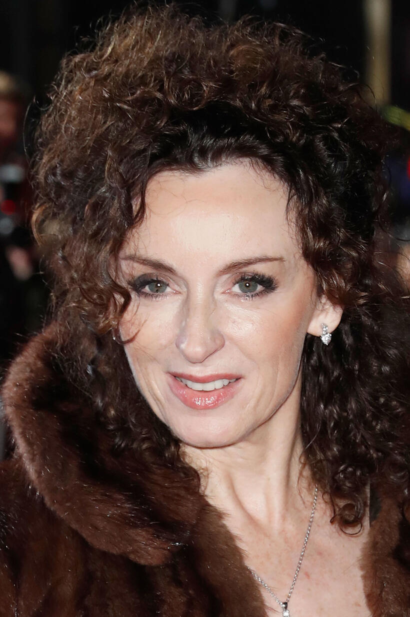 Gillian Berrie at the European premiere of "Outlaw King" during the 62nd BFI London Film Festival.