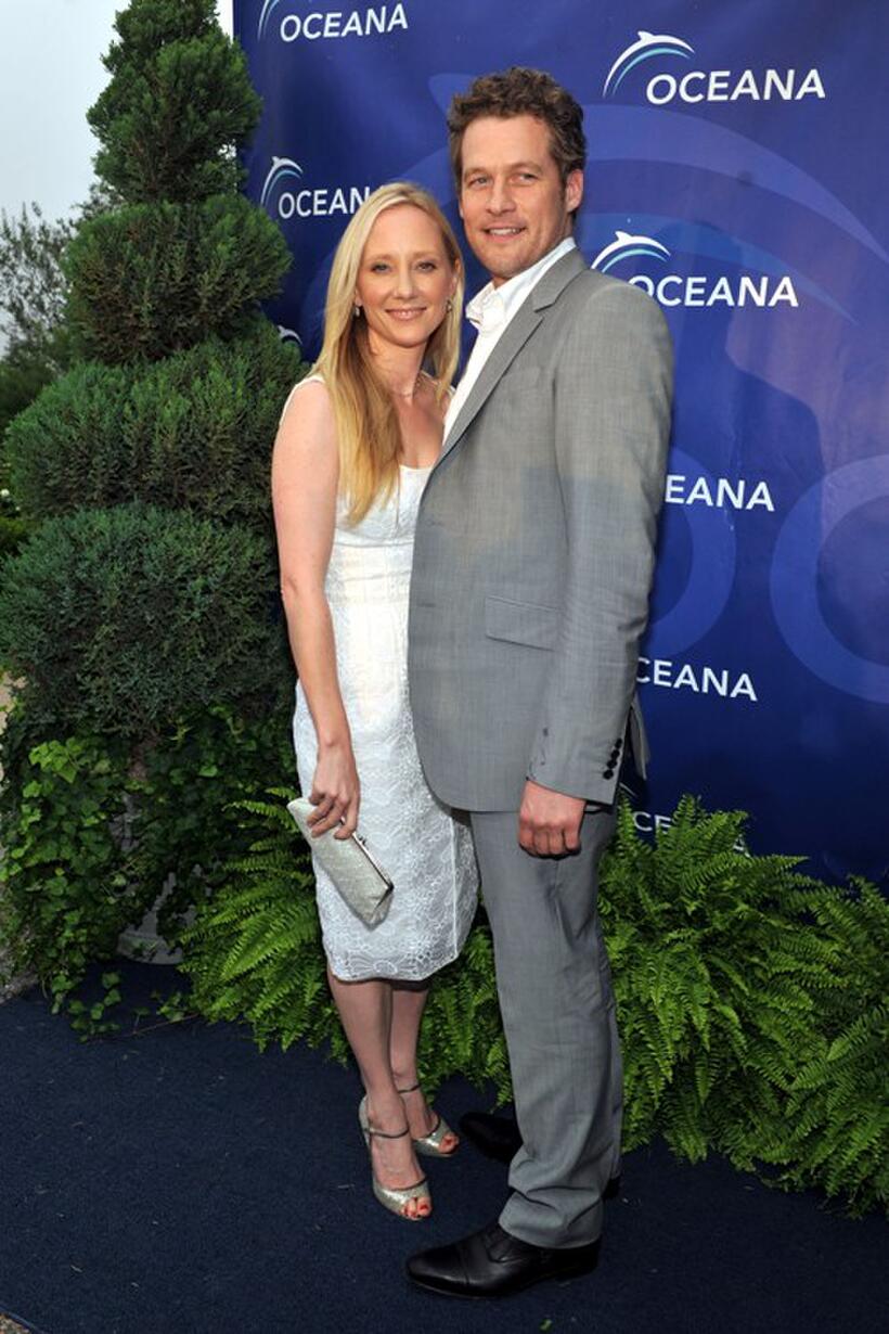 Anne Heche and James Tupper at the Oceana's SeaChange Summer party 2009.