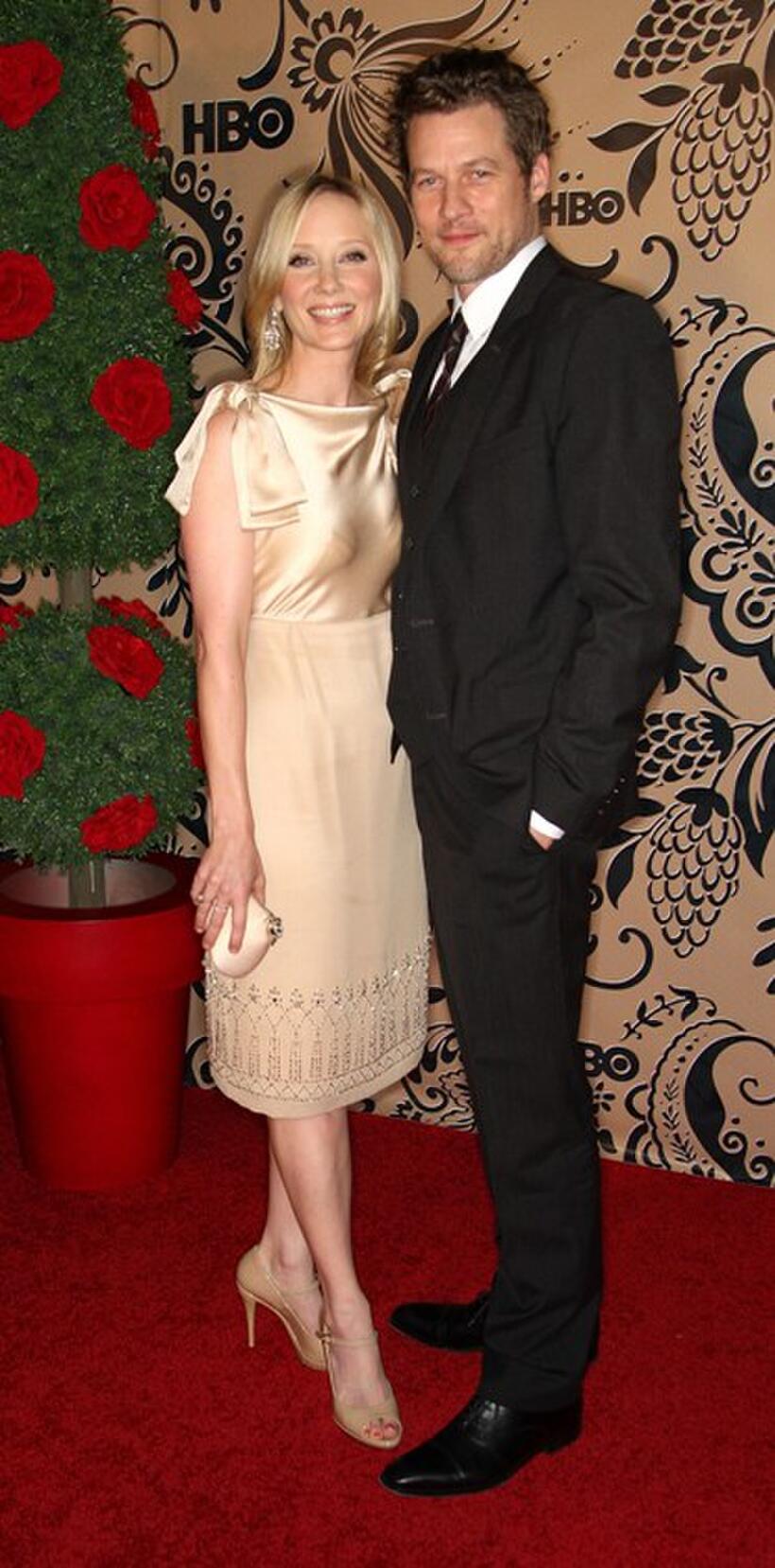 Anne Heche and James Tupper at the HBO's post Emmy Awards reception.