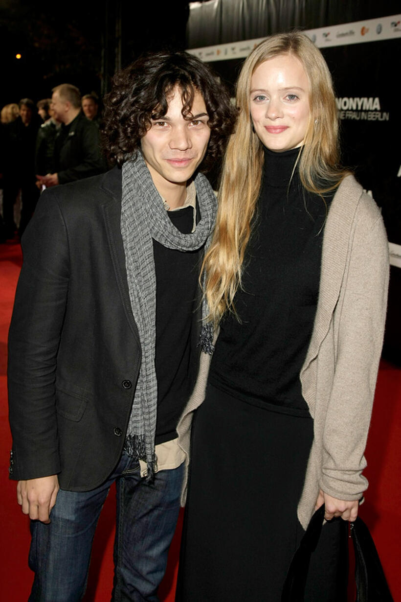 Sebastian Urzendowsky and Wanda Perdelwitz at the Germany premiere of "Anonyma - a woman in Berlin."