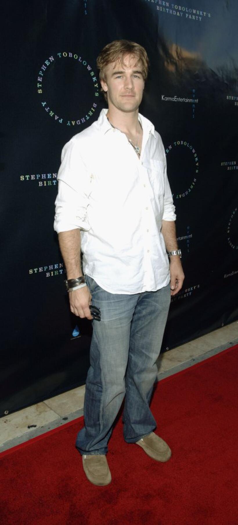 James Van Der Beek at the Stephen Tobolowsky's Birthday Party and DVD release.