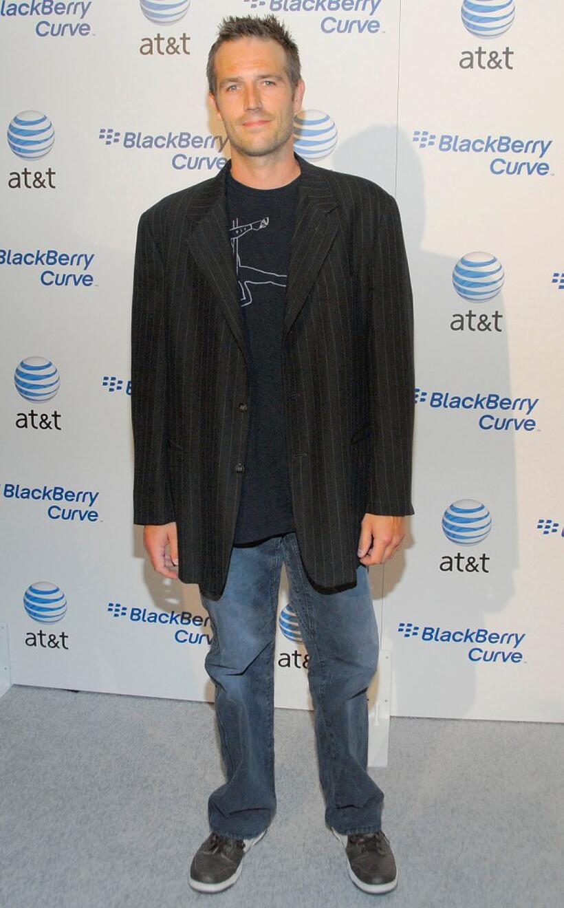 Michael Vartan at the launch party of the new BlackBerry Curve.