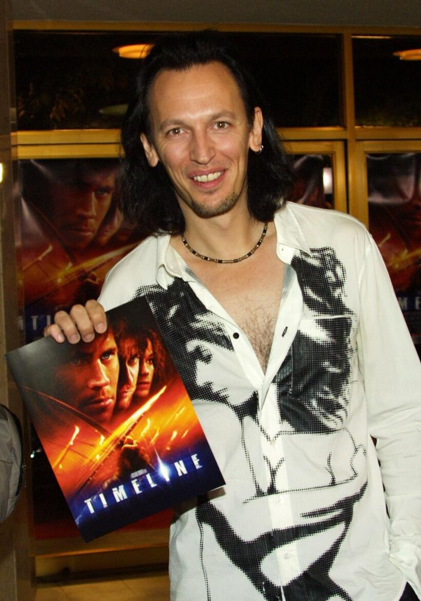 Steve Valentine at the premiere of "Timeline."