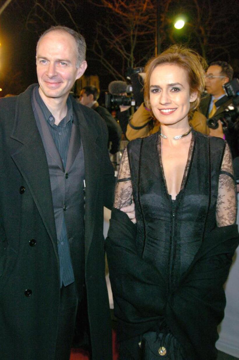 Sandrine Bonnaire and her husband Guillaume Lorant at the 29th Nuit des Cesars.