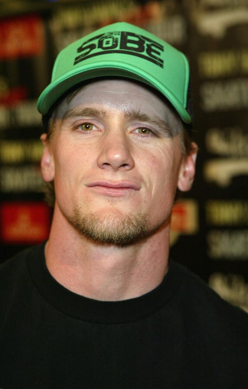 Mike Vallely at the DVD premiere of "Tony Hawk's Secret Skatepark tour."