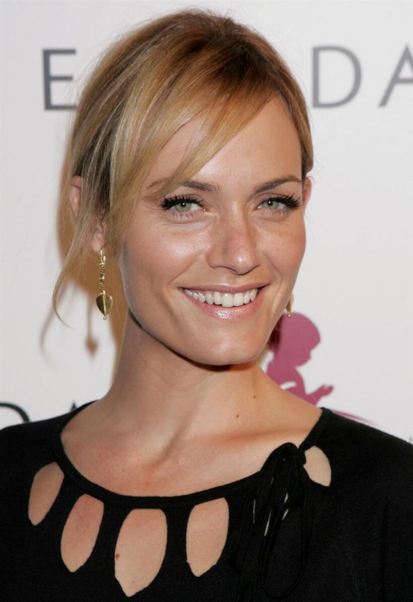 Amber Valletta at the launch of it's 2006 Spring/Summer collection.
