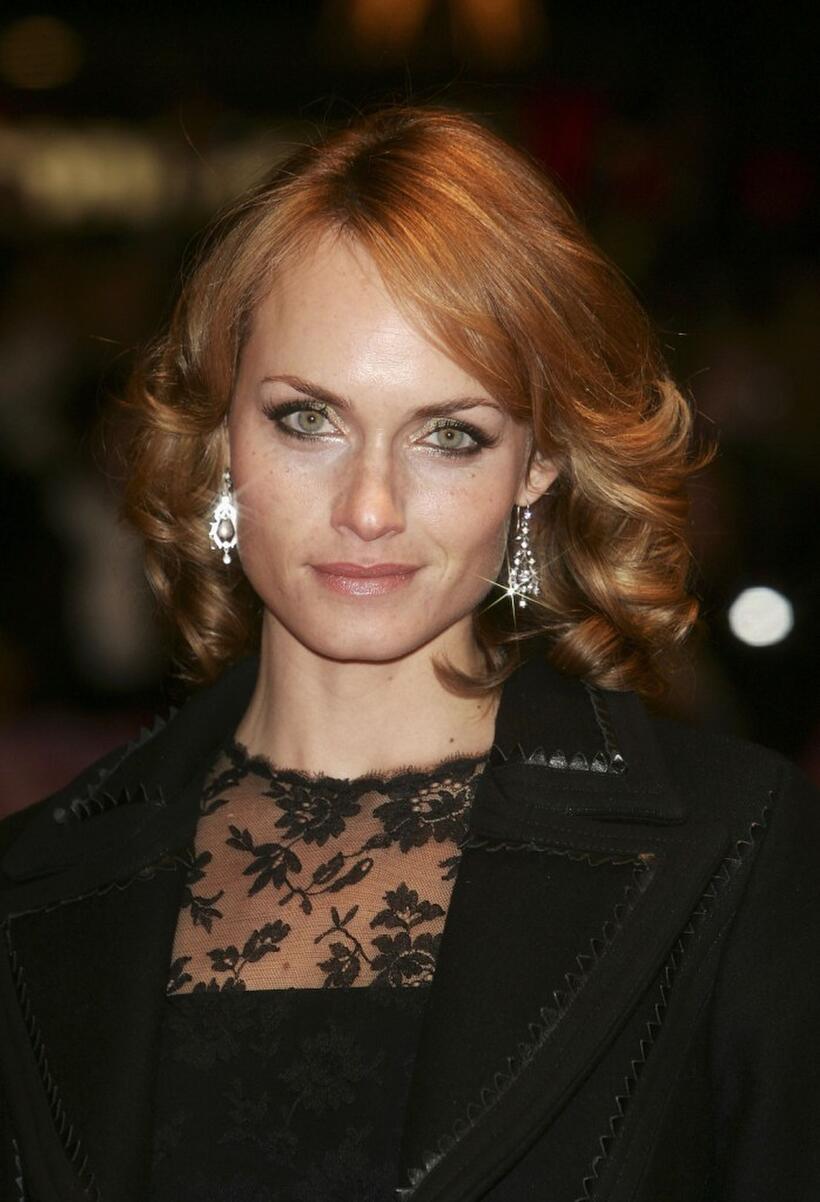Amber Valletta at the premiere of "Hitch" during the 55th annual Berlinale International Film Festival.