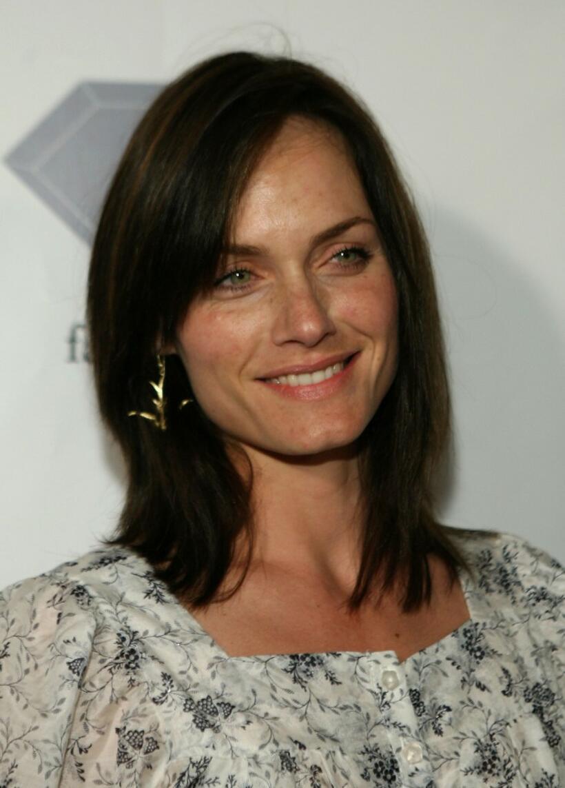 Amber Valletta at the Fashion TV's Tenth Anniversary Celebration.