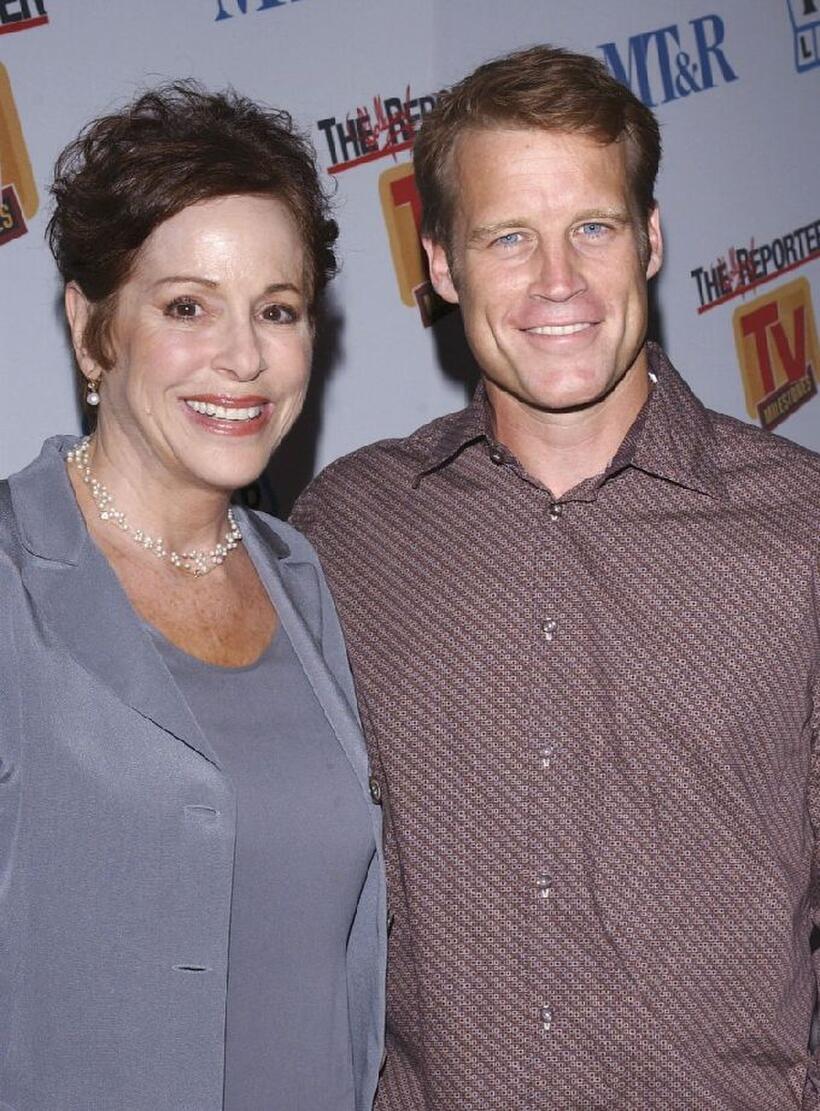 Louise Sorel and Mark Valley at the Museum of Television and Radio Cocktail Party.