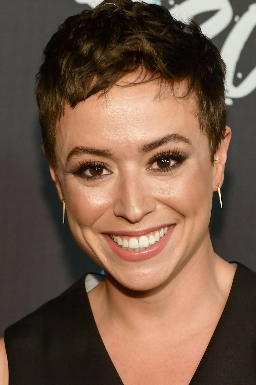 Briana Venskus at the premiere of Freeform's "Good Trouble" in Los Angeles.