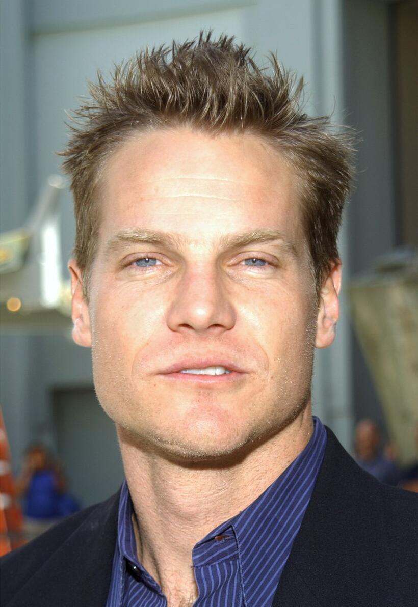Brian Van Holt at the hand and footprint ceremony honoring director John Woo.