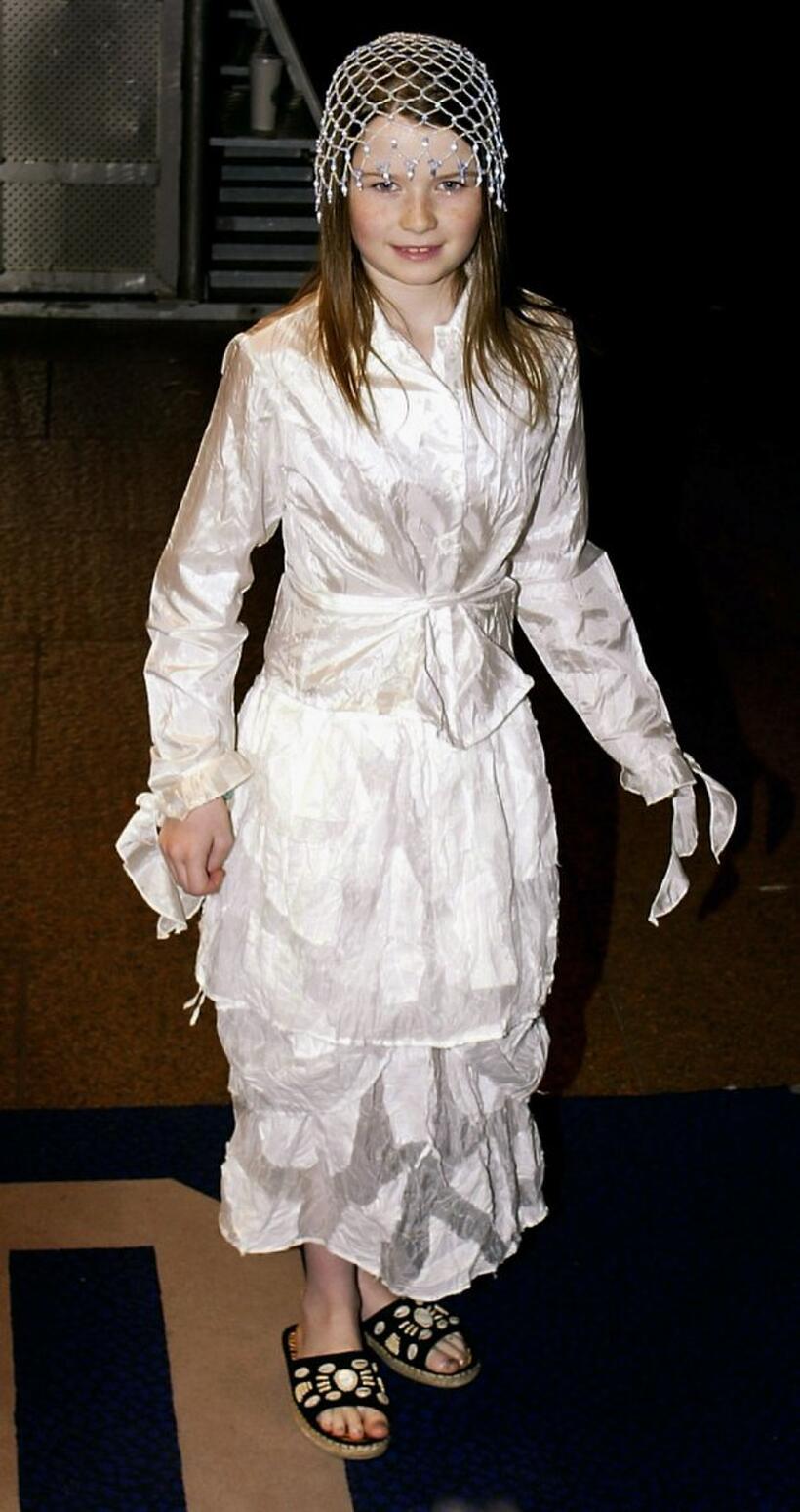 Sophie Vavasseur at the premiere of "Evelyn."