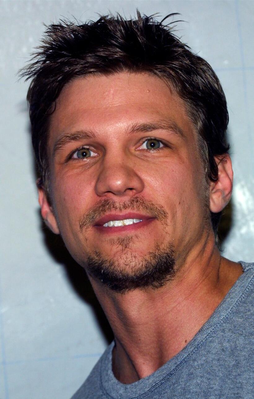 Marc Blucas at the Annenberg Foundation Youth I. N. C. Net Gain 2003 Celebrity Basketball Game.
