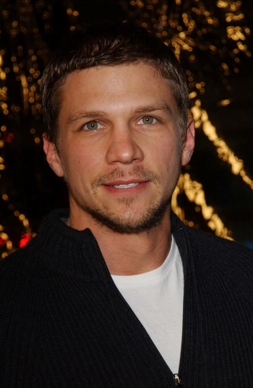Marc Blucas at the premiere of "About Schmidt."