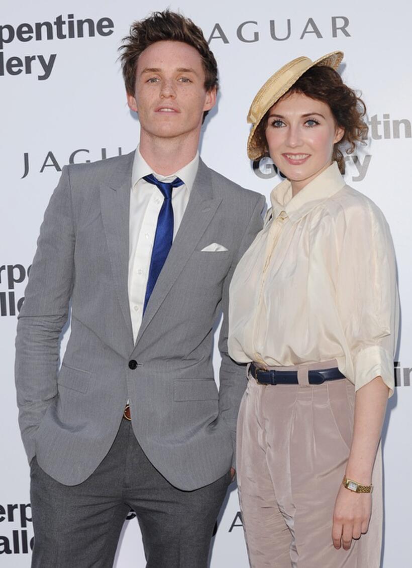 Eddie Redmayne and Carice van Houten at the Serpentine Gallery Summer party.