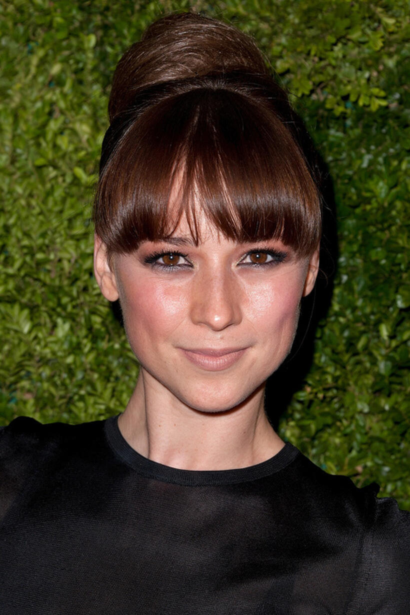 Karine Vanasse at the 8th Annual CFDA/Vogue Fashion Fund Awards in New York.
