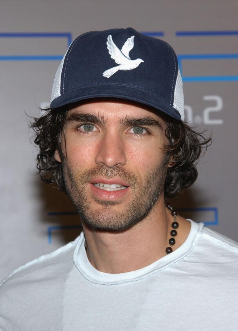 Eduardo Verastegui at the "Playa Del Playstation" gaming party.