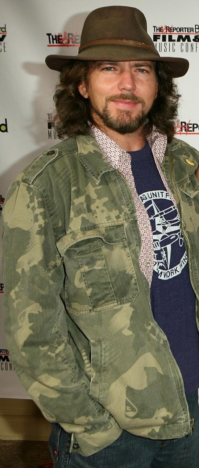 Eddie Vedder at the Hollywood Reporter/Billboard Film and TV Music Conference Day.