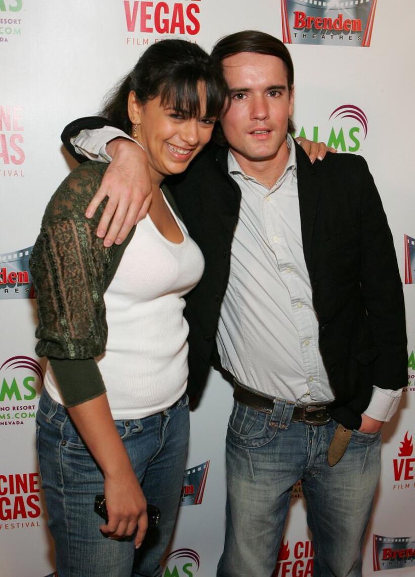 Isidra Vega and Pablo Hernandez at the CineVegas Film Festival.