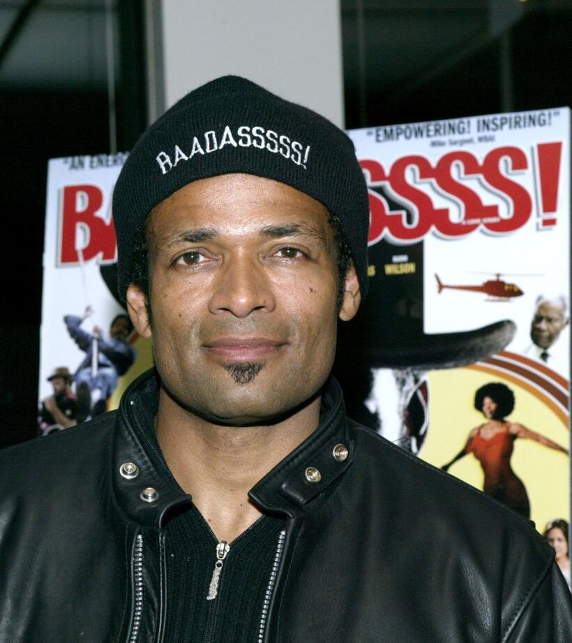 Mario Van Peebles at a viewing of "Baadasssss!".