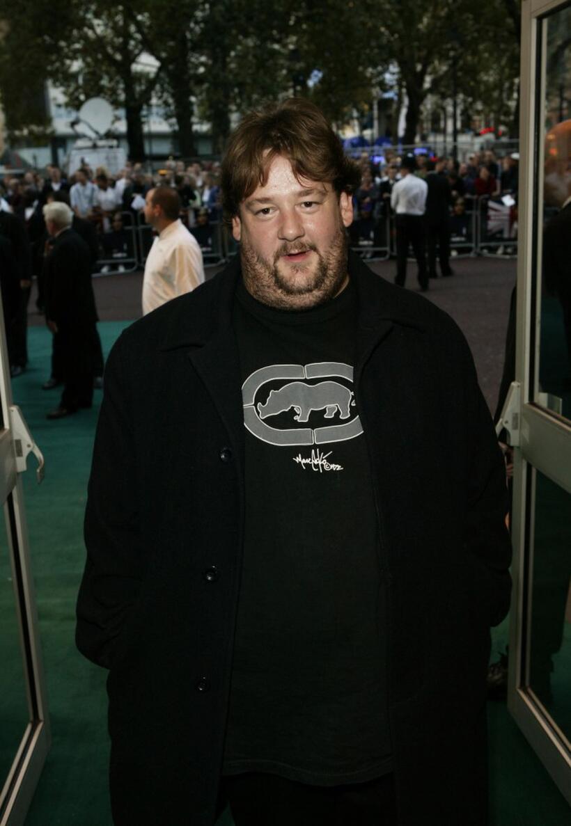Johnny Vegas at the premiere of "Blackball."