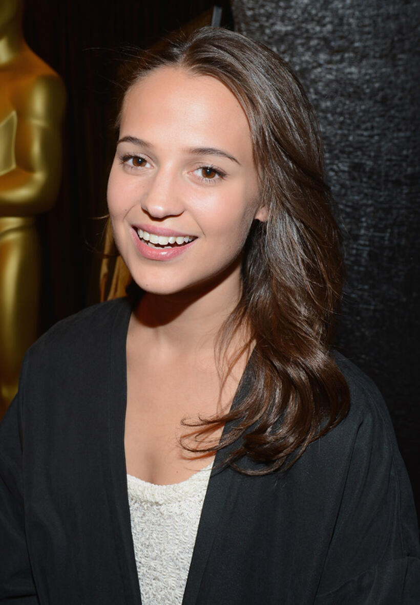 Alicia Vikander at the Foreign Language Film Award in California.