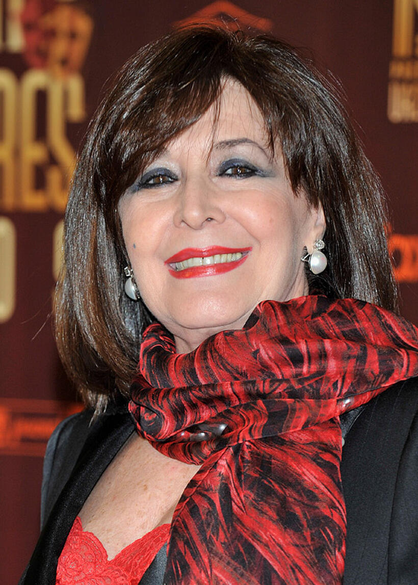 Concha Velasco at the "Union de Actores" awards in Spain.