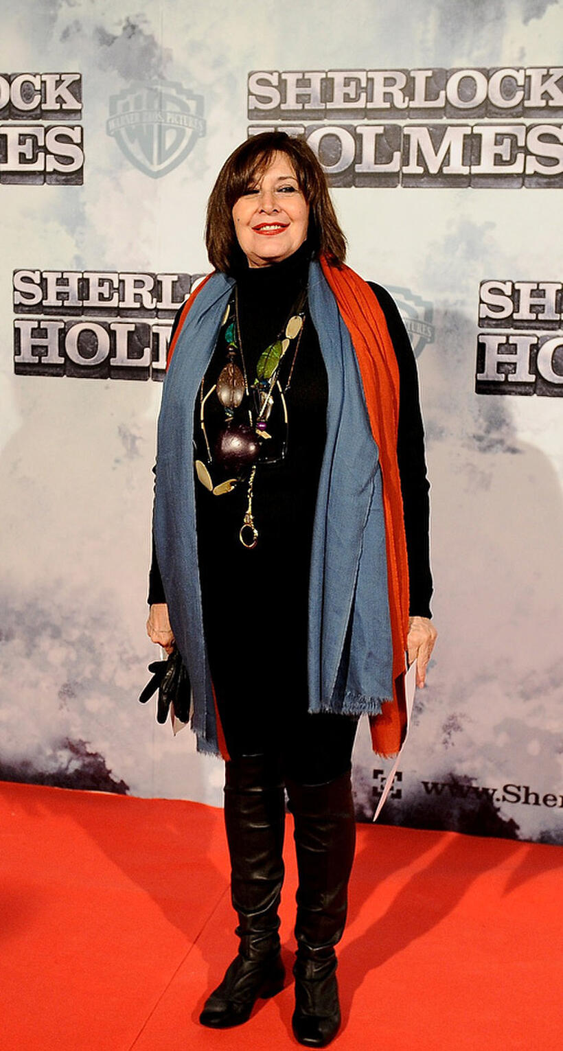 Concha Velasco at the Spain premiere of "Sherlock Holmes."