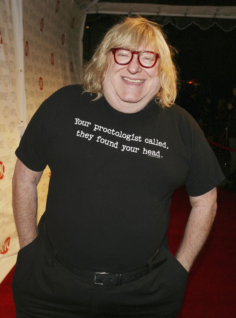 Bruce Vilanch at the premiere of "Liza with a Z."