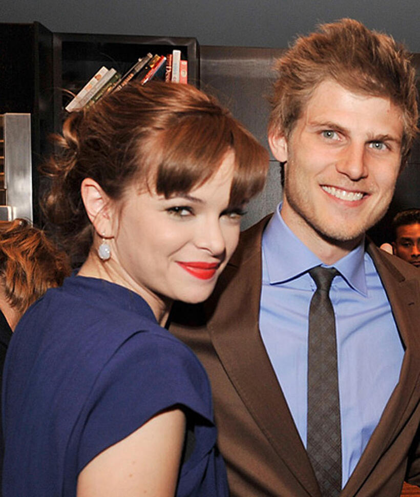 Danielle Panabaker and Travis Van Winkle at the after party for the California premiere of "Friday The 13th."