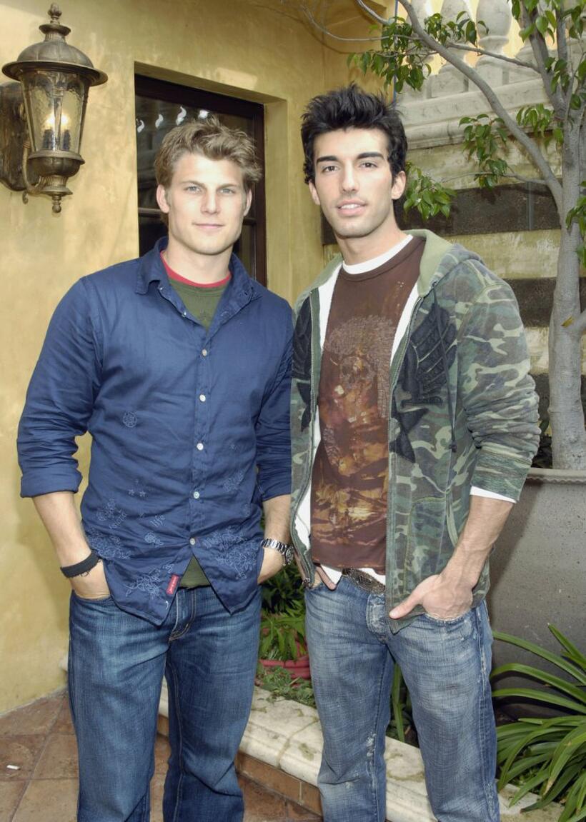 Travis Van Winkle and Justin Baldoni at the luncheon for a special tribute to David LaChapelle's documentary "Rize."
