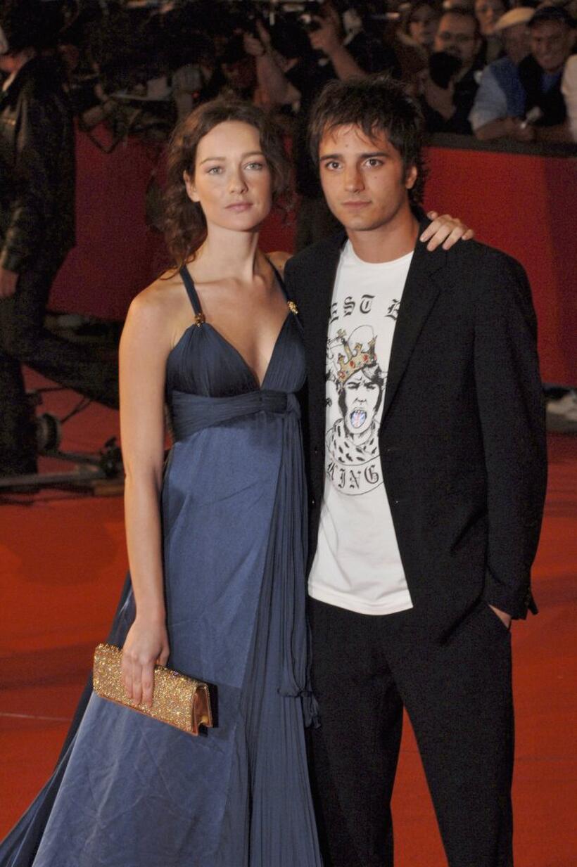 Cristiana Capotondi and Nicolas Vaporidis at the premiere of "N (Io e Napoleone)" during the Rome Film Festival (Festa Internazionalel di Roma).