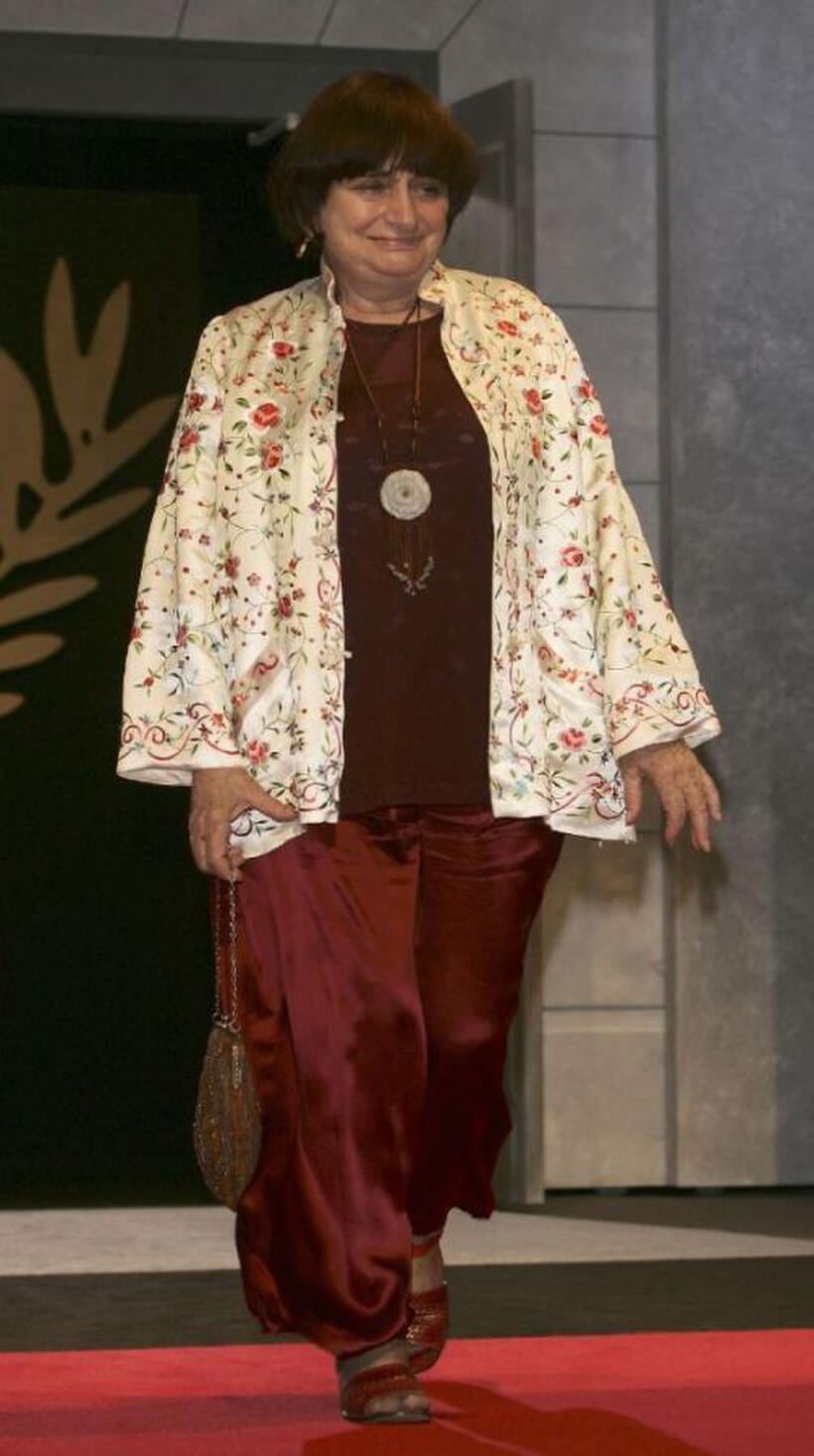 Agnes Varda at the 58th International Film Festival.
