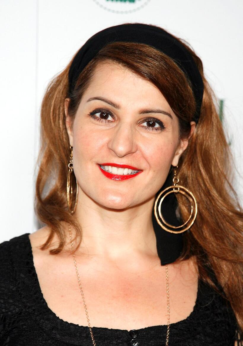 Nia Vardalos at the Elle's VIP reception to celebrate The Green Issue.