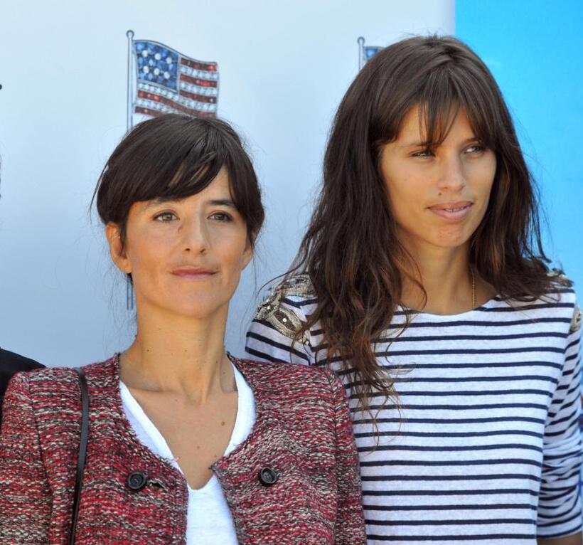 Romane Bohringer and Maiwenn at the 35th edition of the American Film Festival of Deauville.