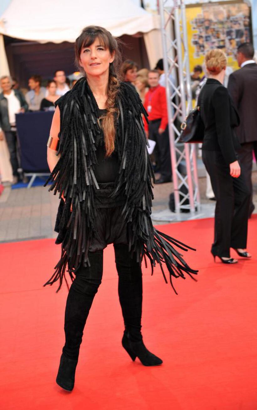Romane Bohringer at the screening of "Me and Orson Welles" during the 35th edition of the American Film Festival of Deauville.