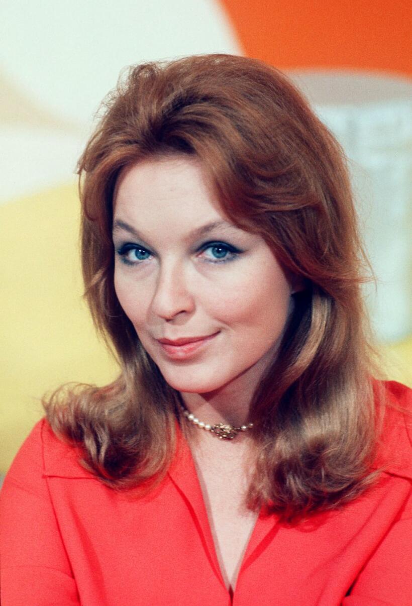 Portrait of French actress Marina Vlady taken in Paris.