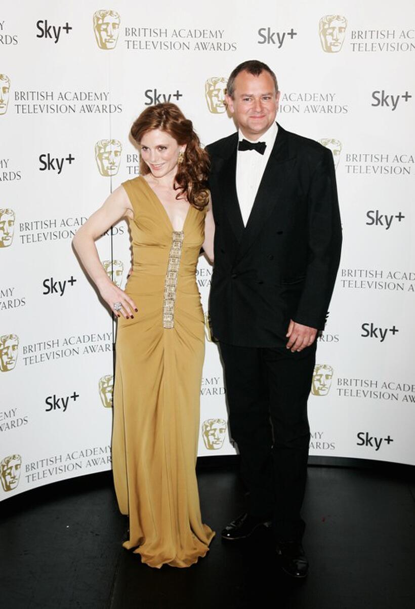 Emilia Fox and Hugh Bonneville at the British Academy Television Awards 2008.