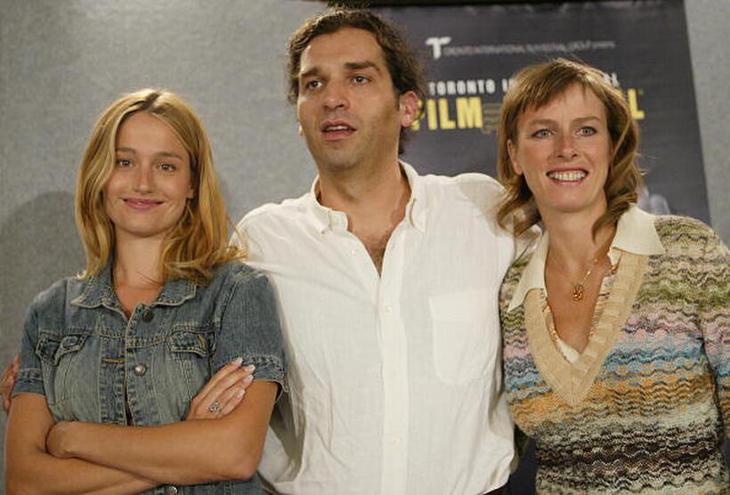 Karin Viard at the promotion of "L'Enfer" during the Toronto International Film Festival.