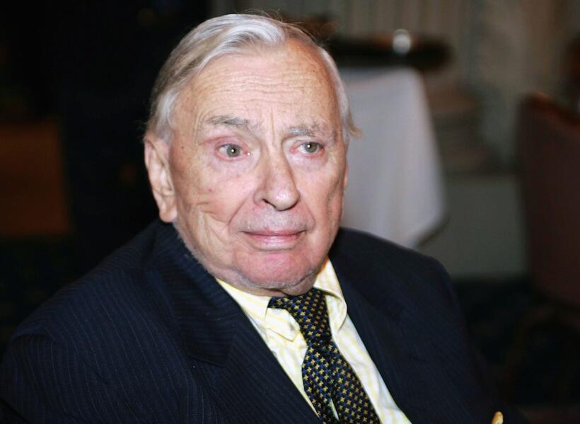 Author Gore Vidal at the PEN USA Annual LitFest Awards Gala.