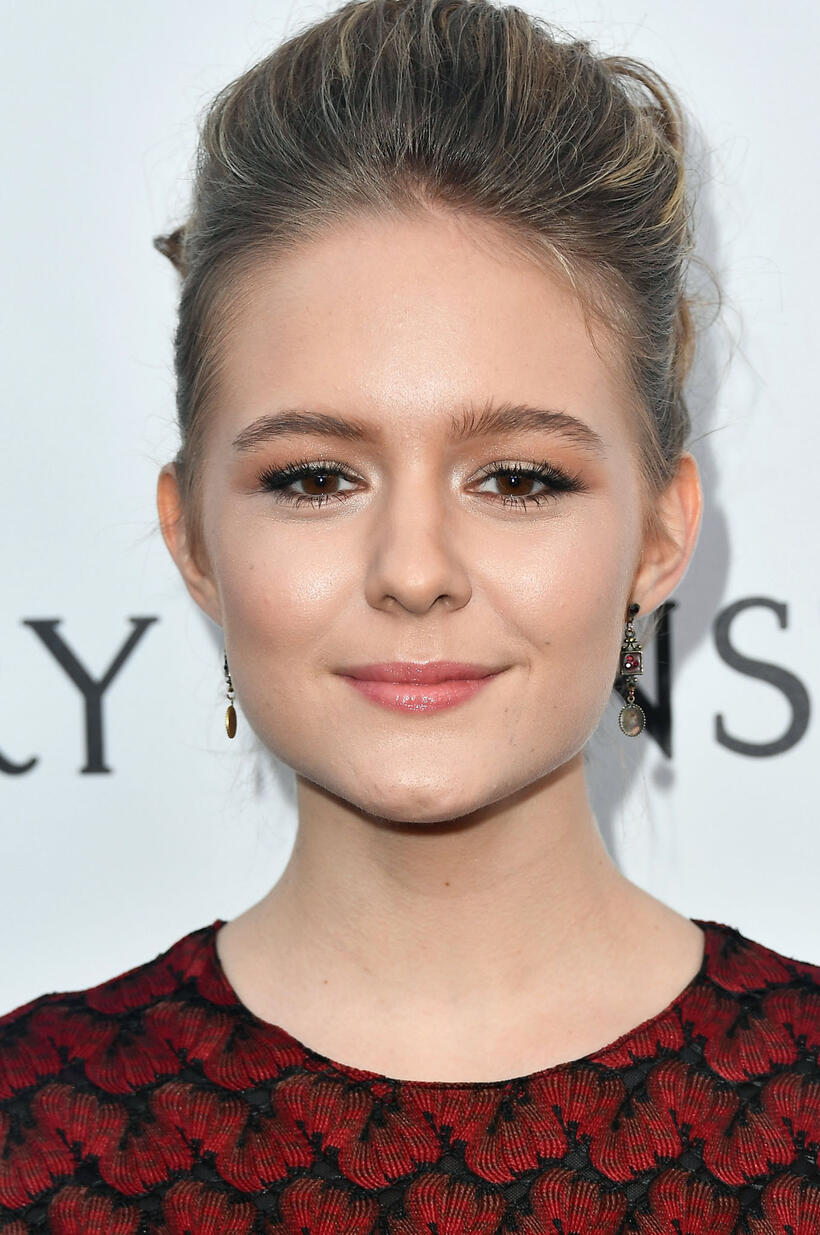 Izabela Vidovic at the amFAR gala in Beverly Hills, California.