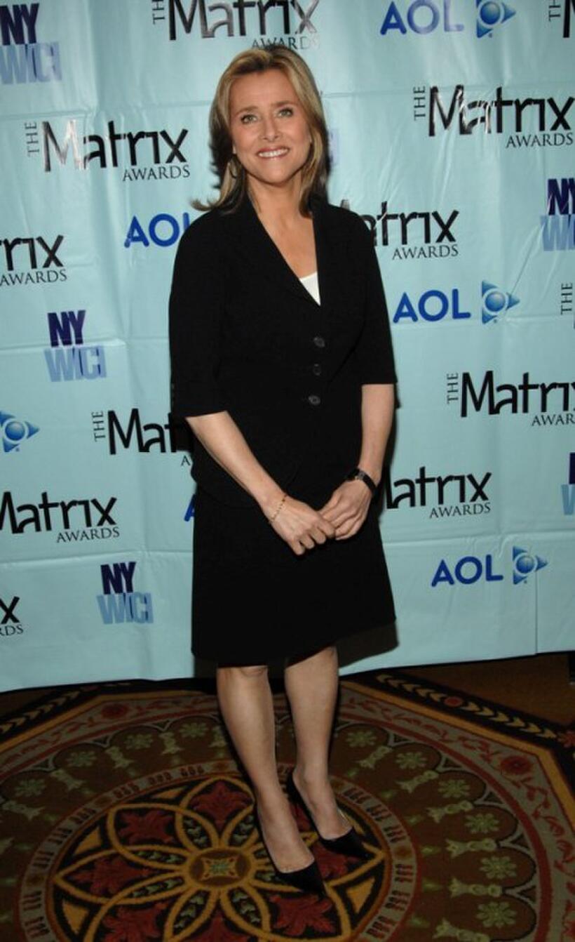 Meredith Vieira at the New York Women in Communications 2007 Matrix Awards.