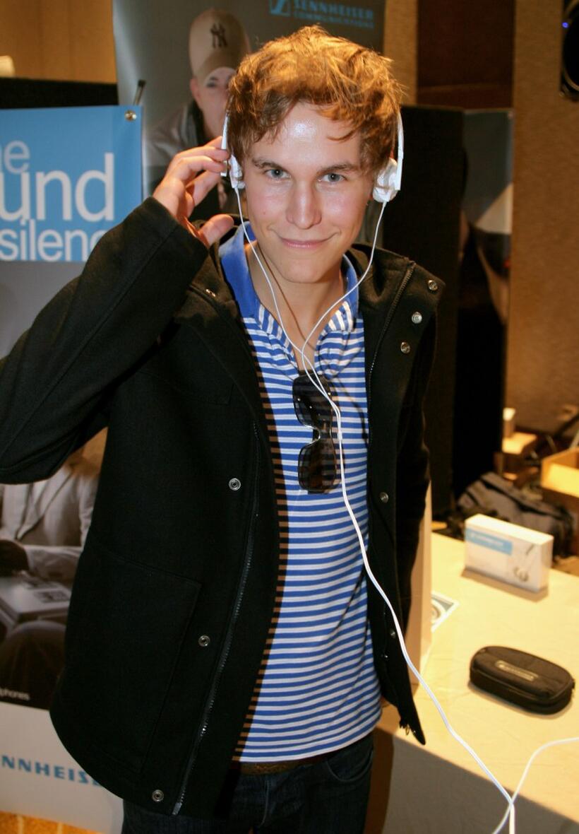 Rhys Wakefield at the "Stuff That Rocks" Gift Villa.