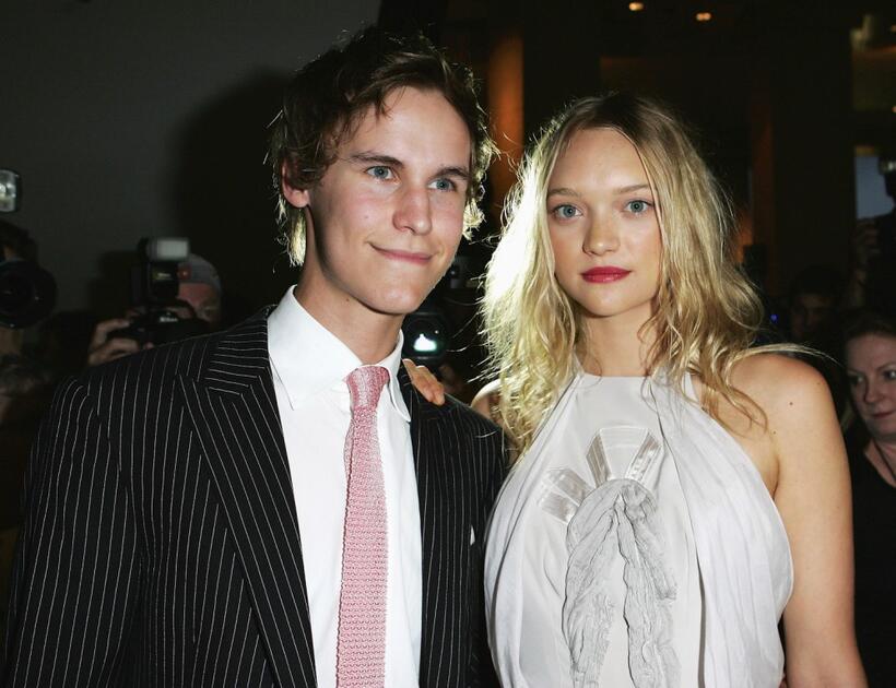 Rhys Wakefield and Gemma Ward at the Sydney premiere of "The Black Balloon."