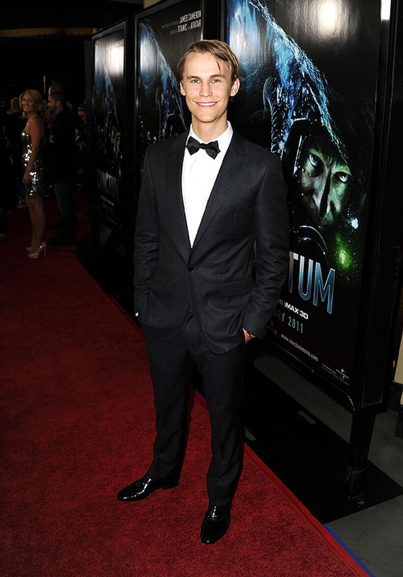 Rhys Wakefield at the California premiere of "Sanctum."