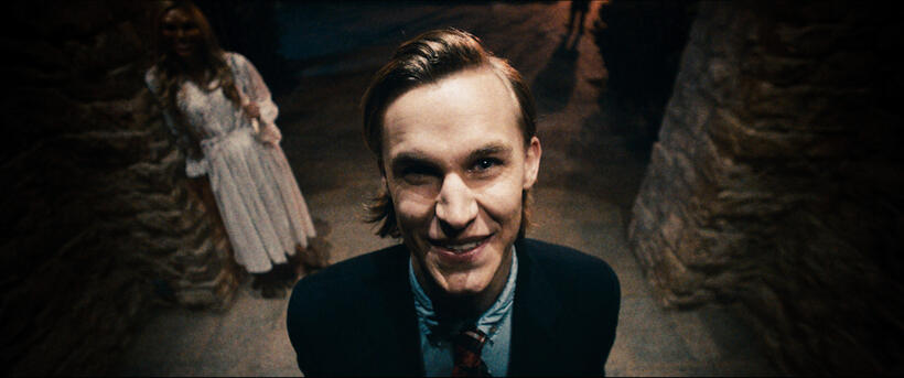 Rhys Wakefield as Polite Leader in "The Purge."