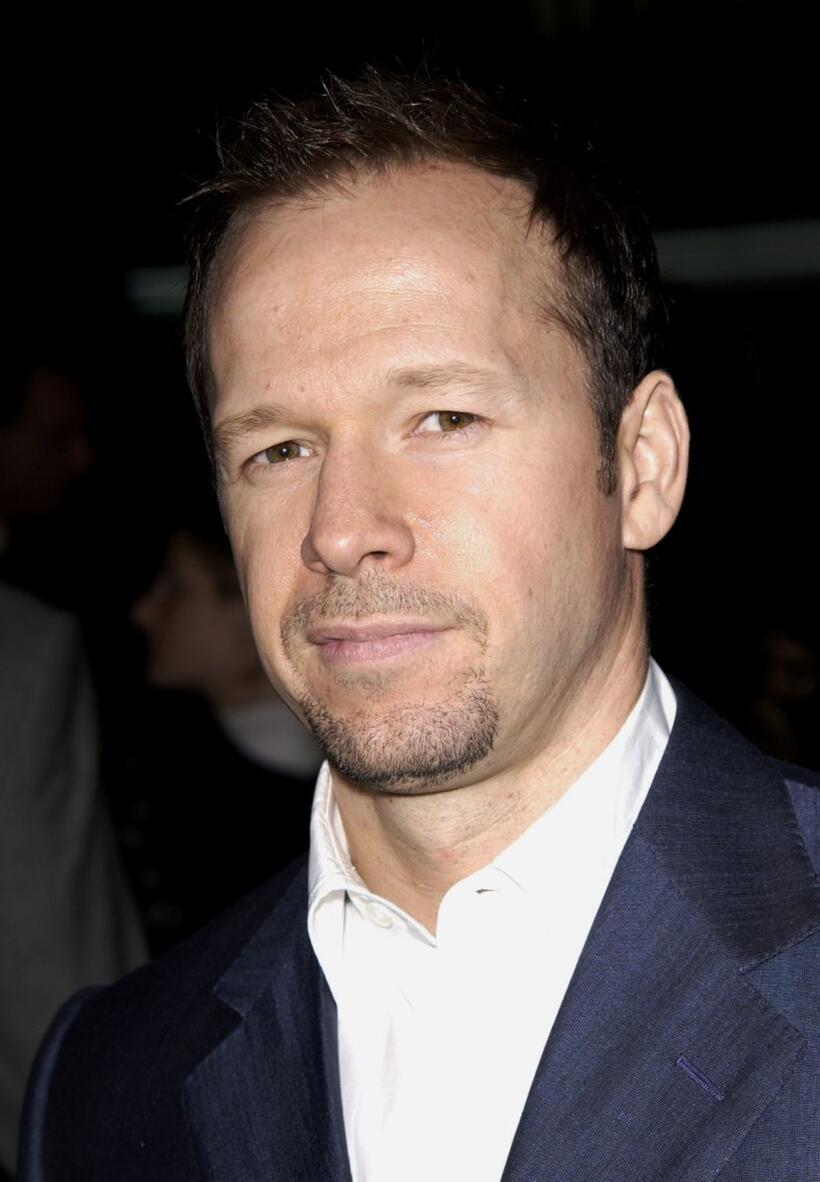 Donnie Wahlberg at the California premiere of "Dreamcatcher."