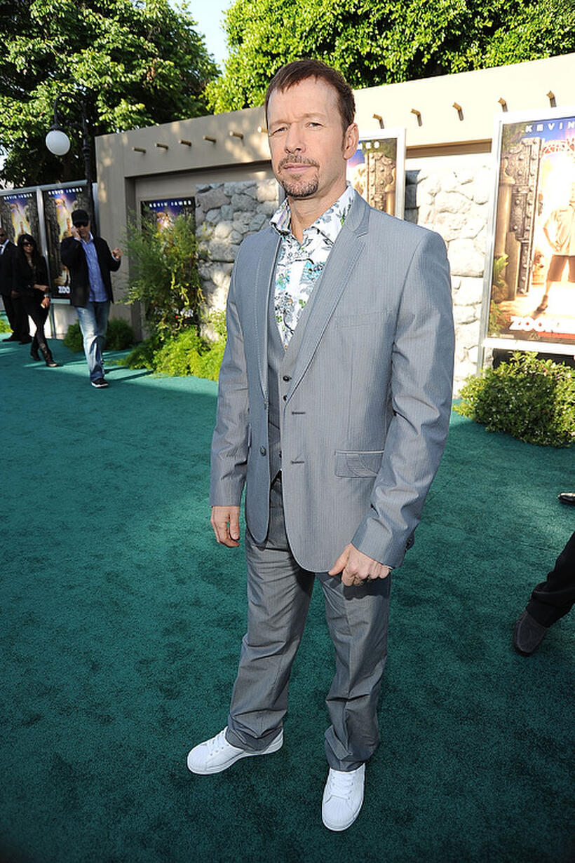 Donnie Wahlberg at the California premiere of "Zookeeper."