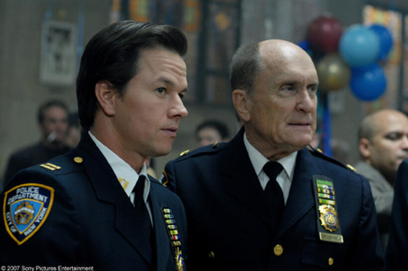Mark Wahlberg and Robert Duvall in "We Own the Night."