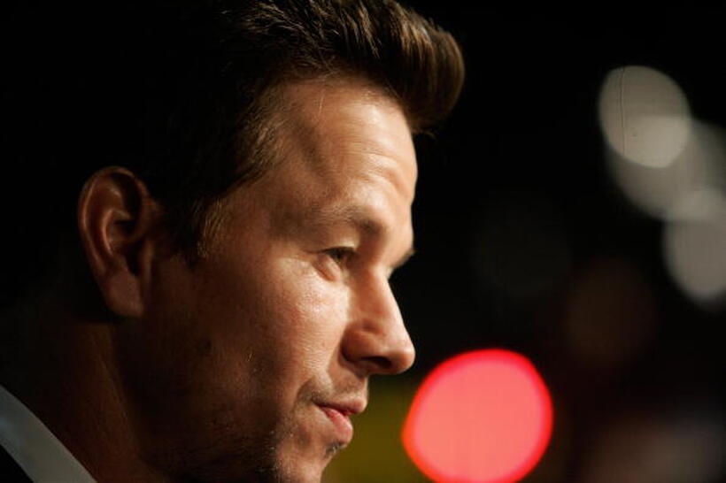 Mark Wahlberg at the L.A. premiere of "Shooter."